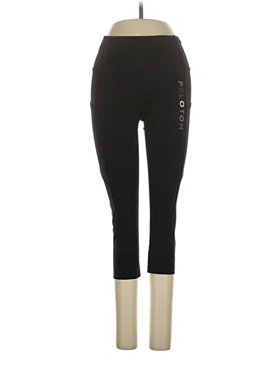 Pre-owned Lululemon X Peloton Active Pants In Black