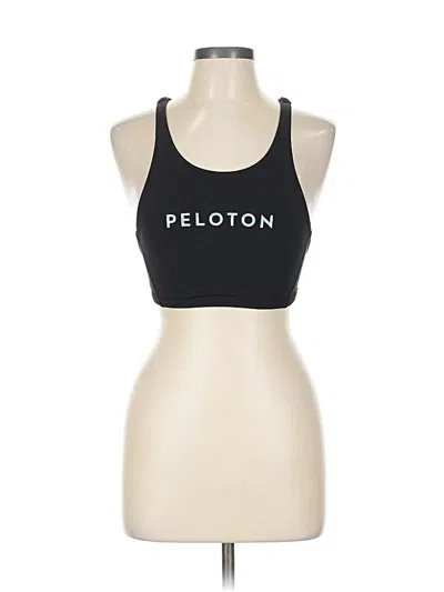 Pre-owned Lululemon X Peloton Sports Bra In Black
