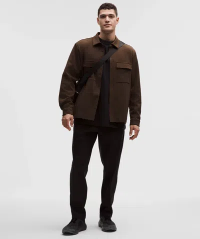 Lululemon Zero Tucks Relaxed-fit Pant In Brown