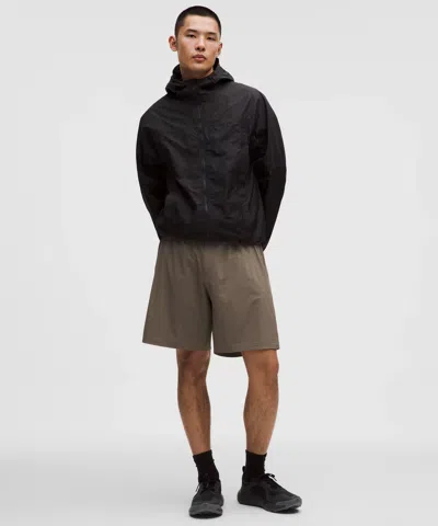 Lululemon Zero Tucks Relaxed-fit Short 8" In Brown