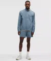 Lululemon Zeroed In Linerless Short 5" In Blue