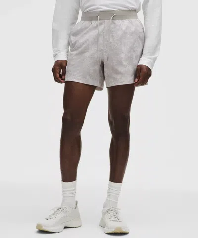 Lululemon Zeroed In Linerless Short 5" In Gray