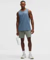 Lululemon Zeroed In Linerless Short 7" In Gray