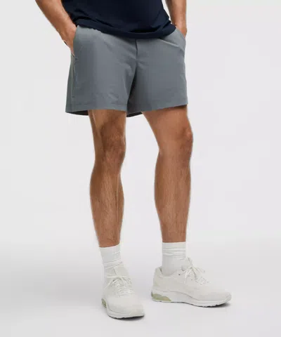 Lululemon Zeroed In Linerless Shorts 5" In Gray
