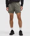 Lululemon Zeroed In Linerless Short 5" In Gray