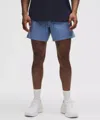 Lululemon Zeroed In Linerless Shorts 5" In Blue