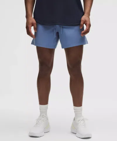 Lululemon Zeroed In Linerless Shorts 5" In Blue