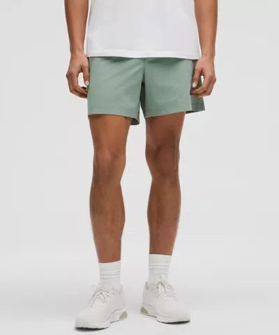 Lululemon Zeroed In Linerless Shorts 5" In Green