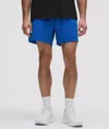 Lululemon Zeroed In Linerless Shorts 5" In Blue