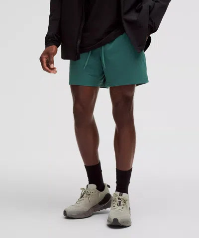 Lululemon Zeroed In Linerless Shorts 5" In Green