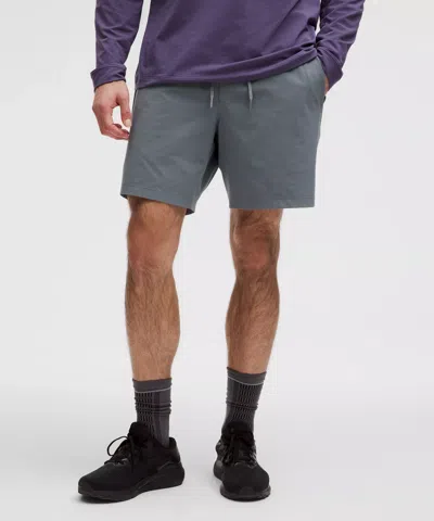 Lululemon Zeroed In Linerless Shorts 7" In Gray