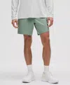 Lululemon Zeroed In Linerless Shorts 7" In Green