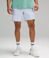 Lululemon Zeroed In Linerless Shorts 7" In White