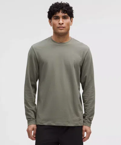 Lululemon Zeroed In Long-sleeve Shirt In Green
