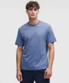 Lululemon Zeroed In Short-sleeve Shirt In Blue