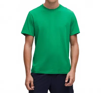 LULULEMON ZEROED IN SHORT-SLEEVE SHIRT IN RACEWAY GREEN