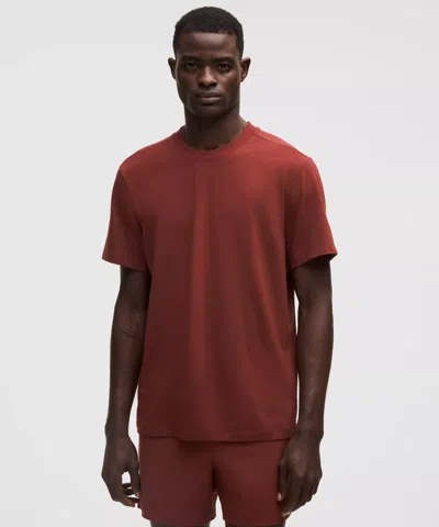 Lululemon Zeroed In Short-sleeve Shirt In Red