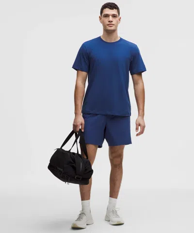 Lululemon Zeroed In Short-sleeve Shirt In Blue