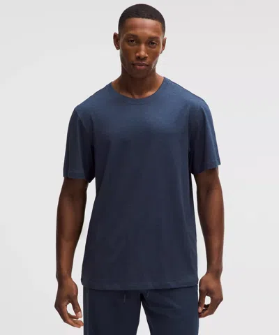 Lululemon Zeroed In Short-sleeve Shirt In Blue