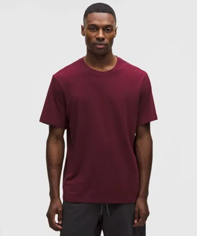Lululemon Zeroed In Short-sleeve Shirt In Brown