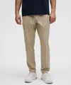 Lululemon Zeroed In Slim-fit Pants Shorter In Brown