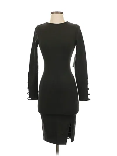 Pre-owned Lulus 3/4 Sleeve T-shirt In Black