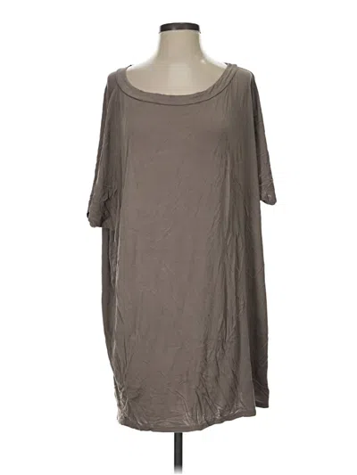 Pre-owned Lulus 3/4 Sleeve T-shirt In Gray