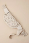 Lulus Adventurous Spirit Ivory Macrame Belt Bag In Ivory