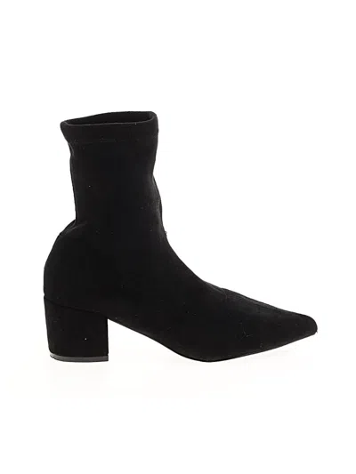 Pre-owned Lulus Ankle Boots In Black