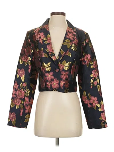 Pre-owned Lulus Blazer Jacket In Black