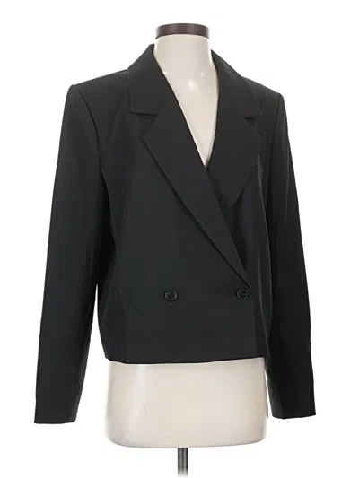 Pre-owned Lulus Blazer Jacket In Black