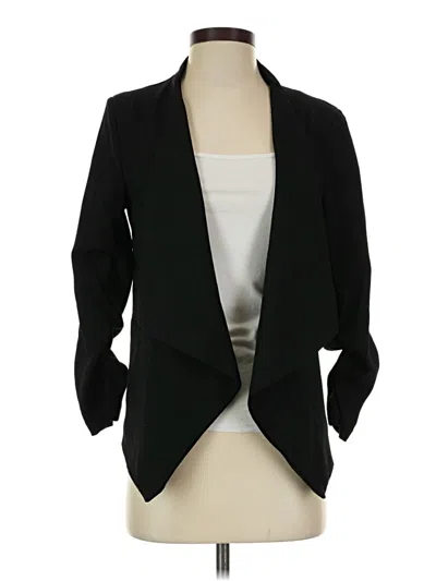 Pre-owned Lulus Blazer Jacket In Black
