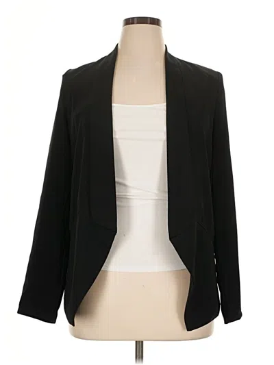 Pre-owned Lulus Blazer Jacket In Black