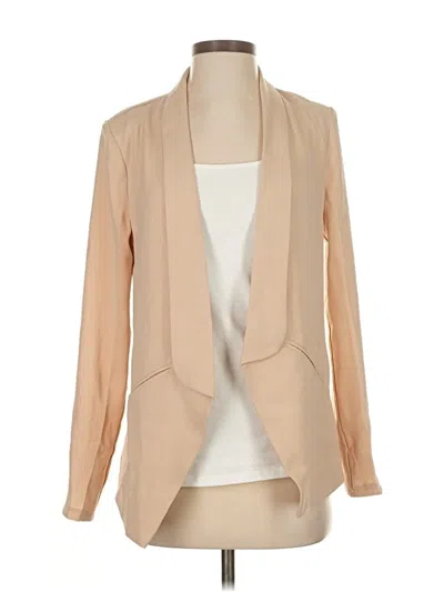 Pre-owned Lulus Blazer Jacket In Brown