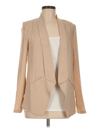 Pre-owned Lulus Blazer Jacket In Brown