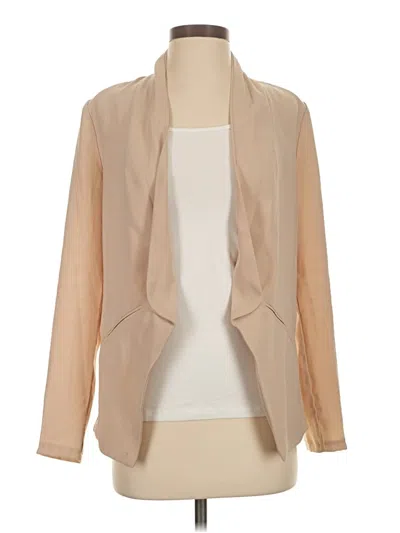 Pre-owned Lulus Blazer Jacket In Brown