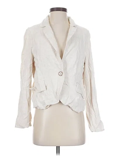 Pre-owned Lulus Blazer Jacket In Ivory