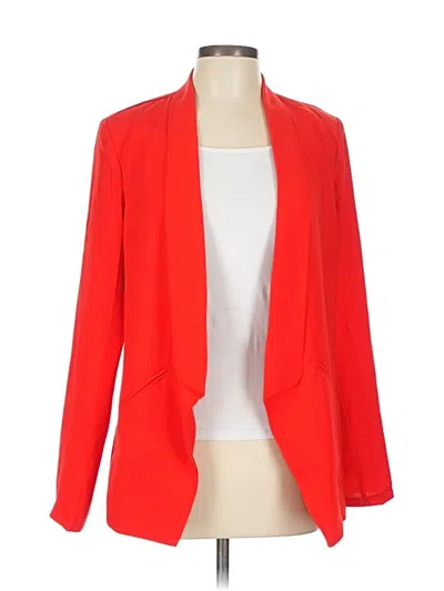 Pre-owned Lulus Blazer Jacket In Red