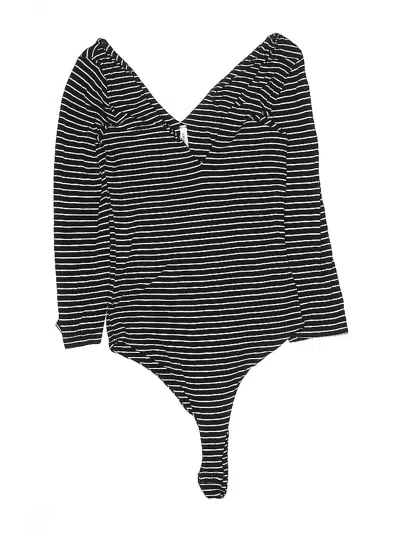 Pre-owned Lulus Bodysuit In Black