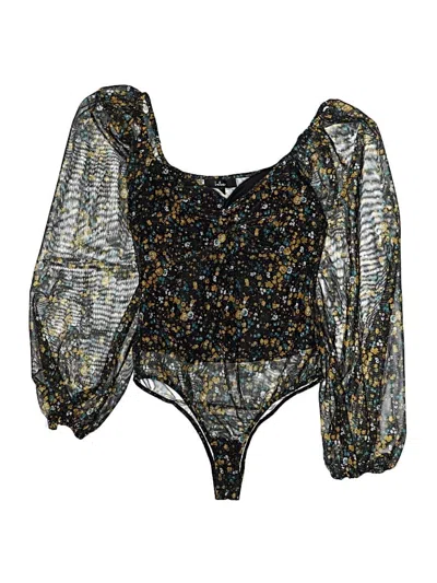 Pre-owned Lulus Bodysuit In Black