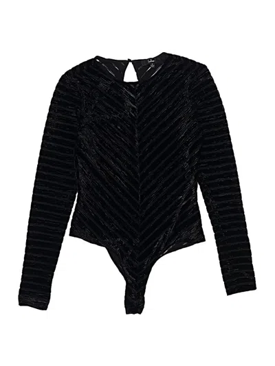 Pre-owned Lulus Bodysuit In Black