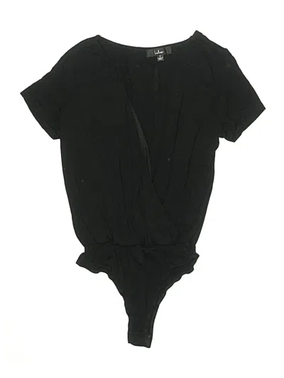 Pre-owned Lulus Bodysuit In Black