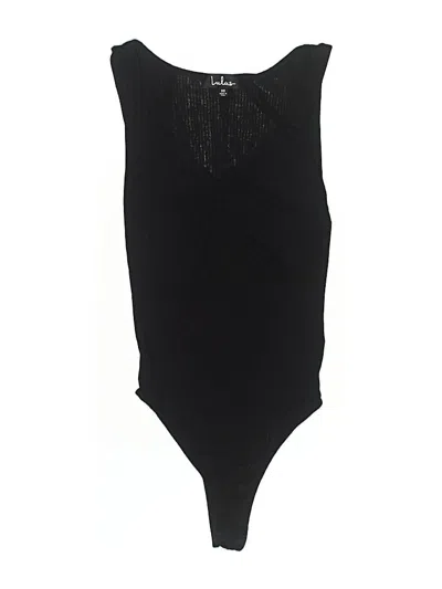 Pre-owned Lulus Bodysuit In Black