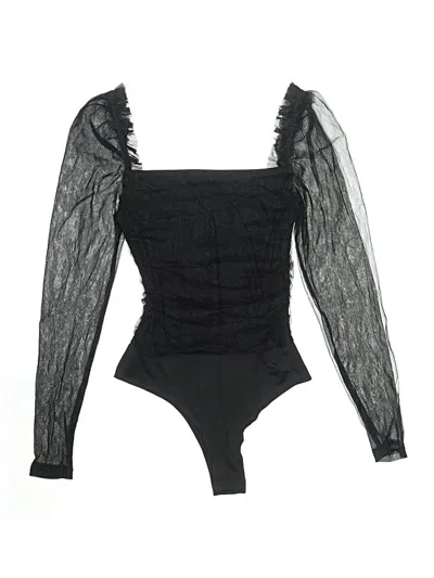 Pre-owned Lulus Bodysuit In Black
