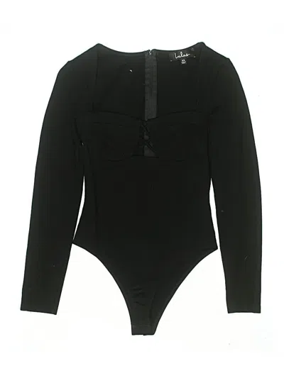 Pre-owned Lulus Bodysuit In Black