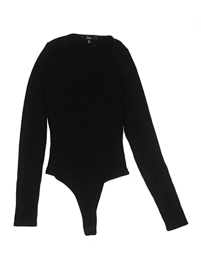 Pre-owned Lulus Bodysuit In Black