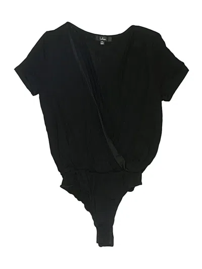 Pre-owned Lulus Bodysuit In Black