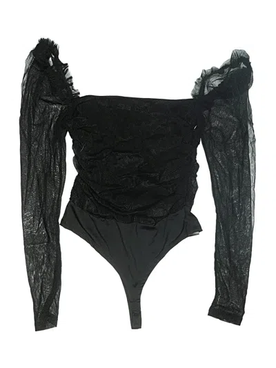 Pre-owned Lulus Bodysuit In Black