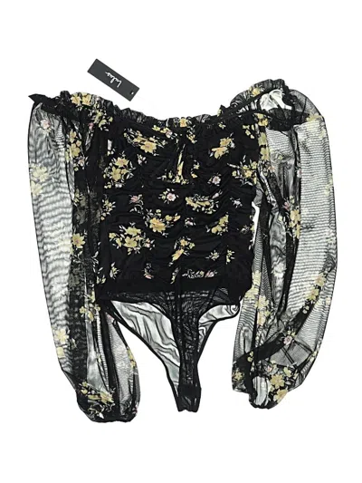 Pre-owned Lulus Bodysuit In Black