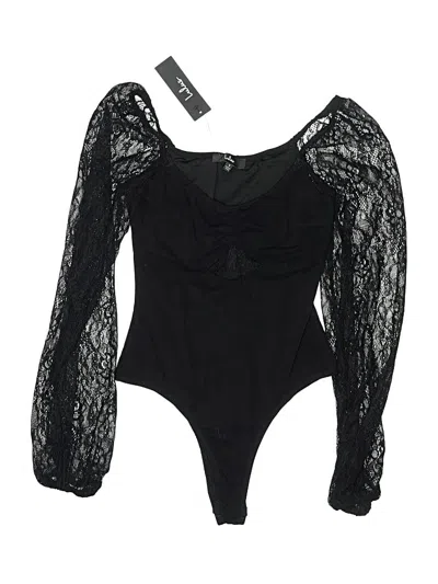 Pre-owned Lulus Bodysuit In Black